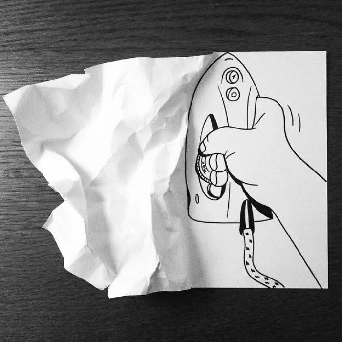 Illustrator Uses Clever 3D Tricks To Bring His Cartoons To Life
