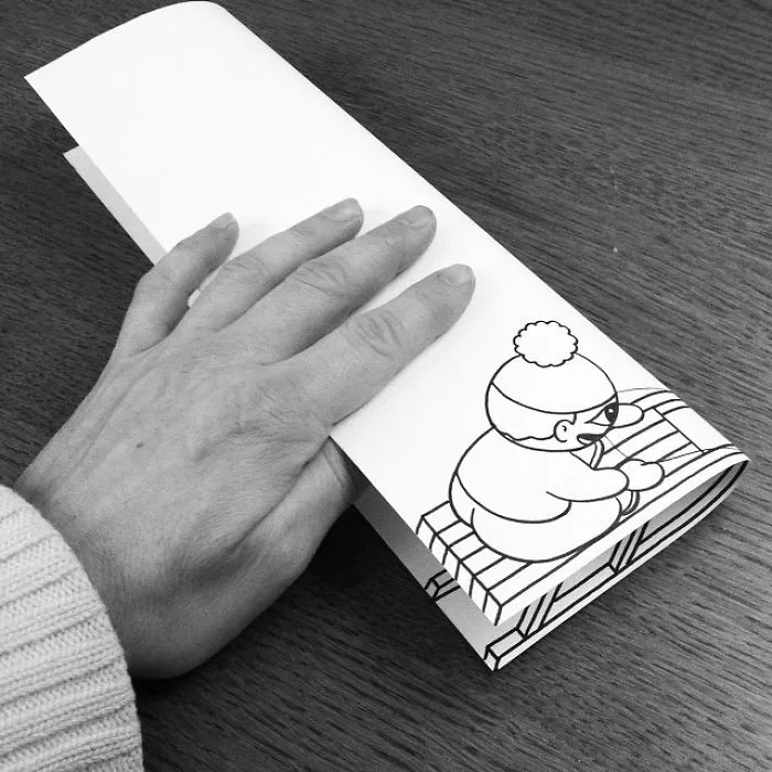 Illustrator Uses Clever 3D Tricks To Bring His Cartoons To Life