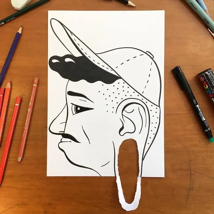 Illustrator Uses Clever 3D Tricks To Bring His Cartoons To Life