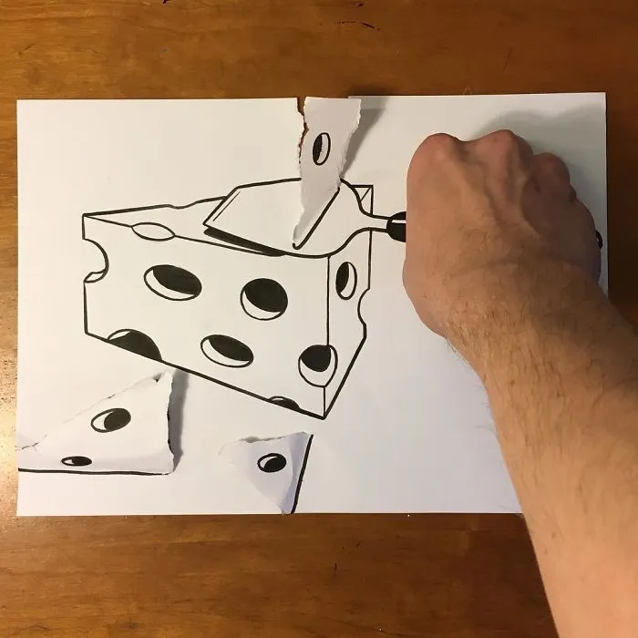 Illustrator Uses Clever 3D Tricks To Bring His Cartoons To Life