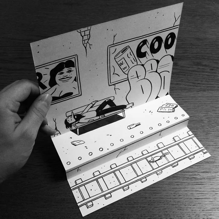 Illustrator Uses Clever 3D Tricks To Bring His Cartoons To Life