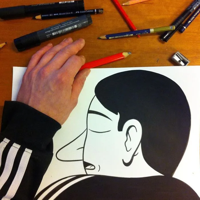 Illustrator Uses Clever 3D Tricks To Bring His Cartoons To Life