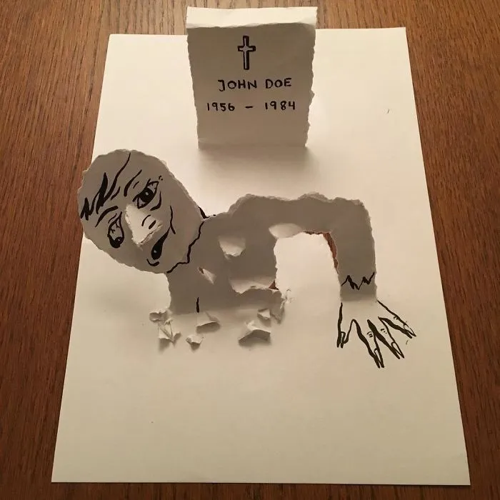Illustrator Uses Clever 3D Tricks To Bring His Cartoons To Life