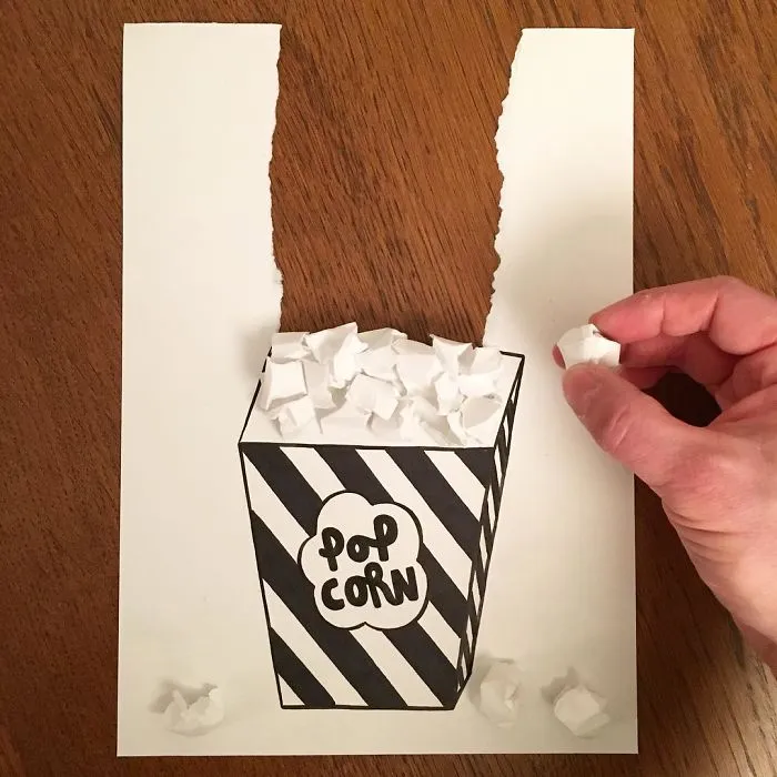 Illustrator Uses Clever 3D Tricks To Bring His Cartoons To Life