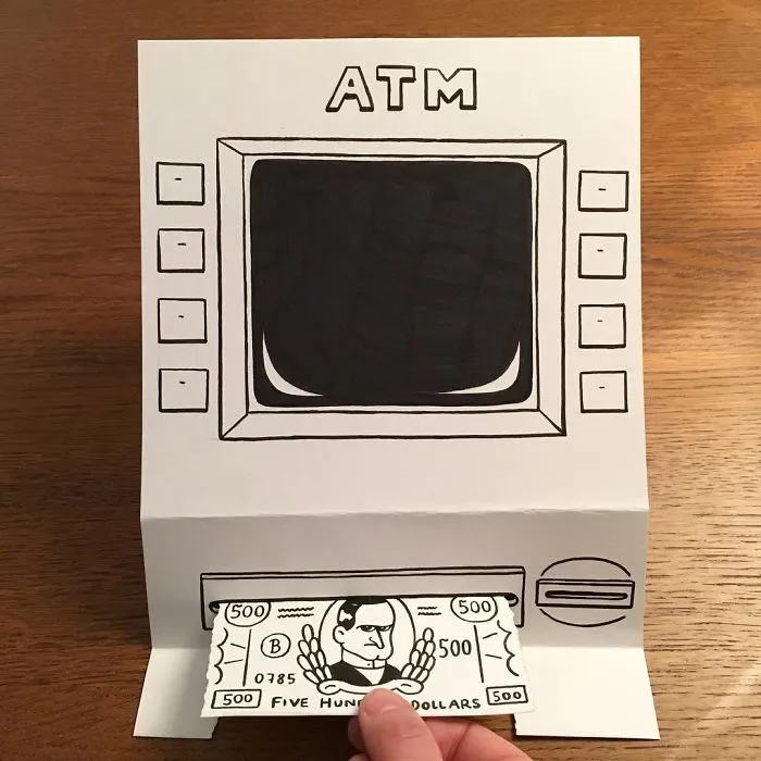 Illustrator Uses Clever 3D Tricks To Bring His Cartoons To Life