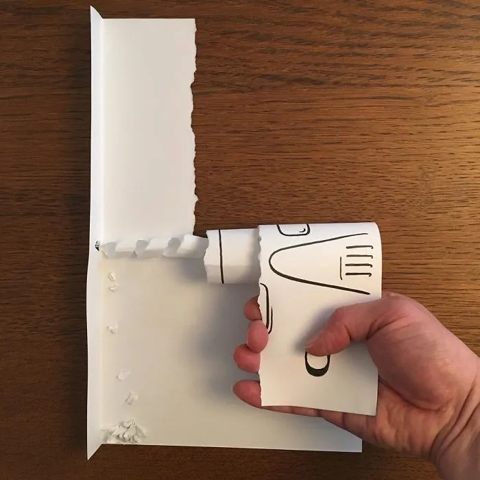 Illustrator Uses Clever 3D Tricks To Bring His Cartoons To Life
