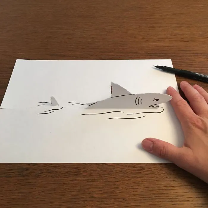 Illustrator Uses Clever 3D Tricks To Bring His Cartoons To Life