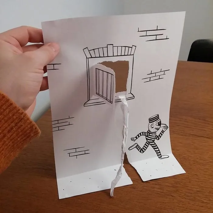 Illustrator Uses Clever 3D Tricks To Bring His Cartoons To Life