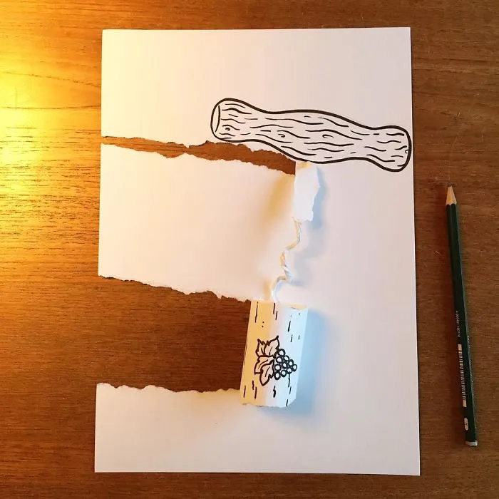 Illustrator Uses Clever 3D Tricks To Bring His Cartoons To Life
