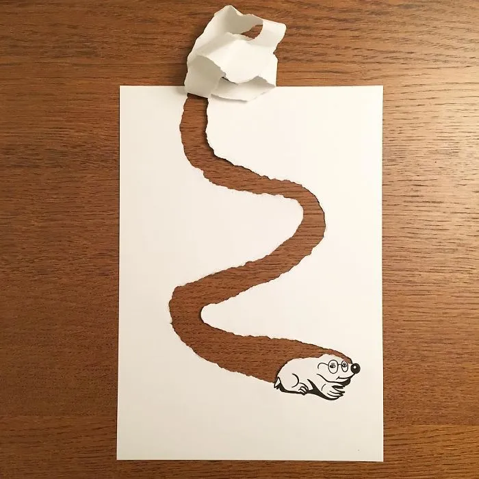 Illustrator Uses Clever 3D Tricks To Bring His Cartoons To Life