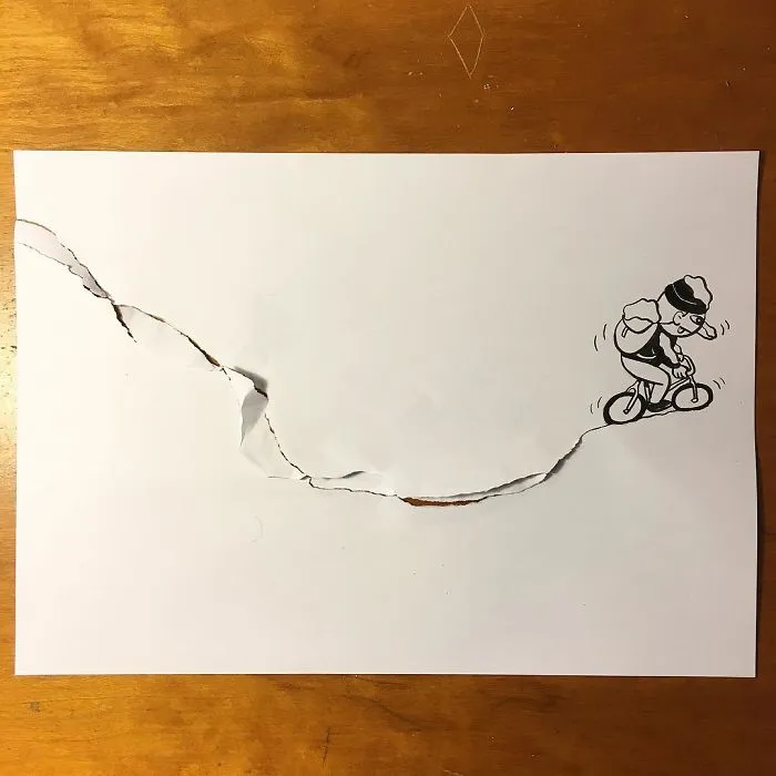 Illustrator Uses Clever 3D Tricks To Bring His Cartoons To Life