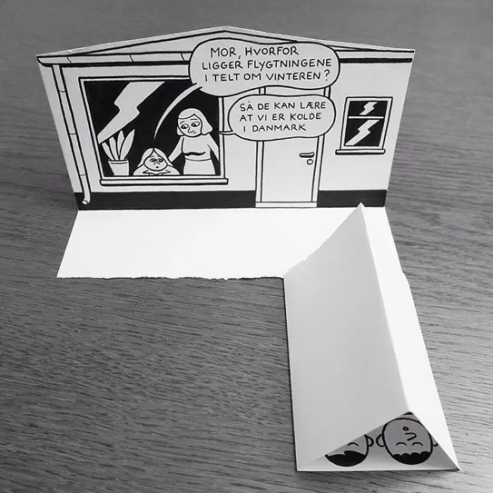 Illustrator Uses Clever 3D Tricks To Bring His Cartoons To Life