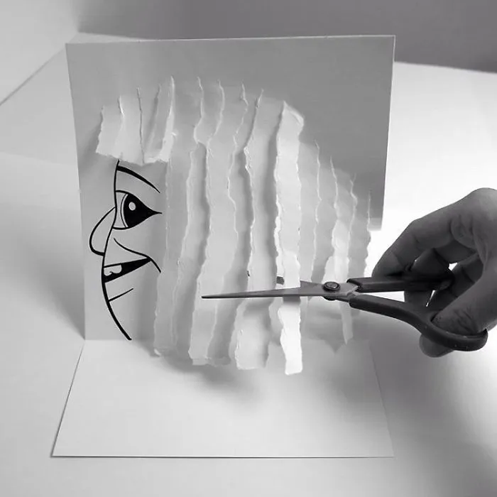 Illustrator Uses Clever 3D Tricks To Bring His Cartoons To Life
