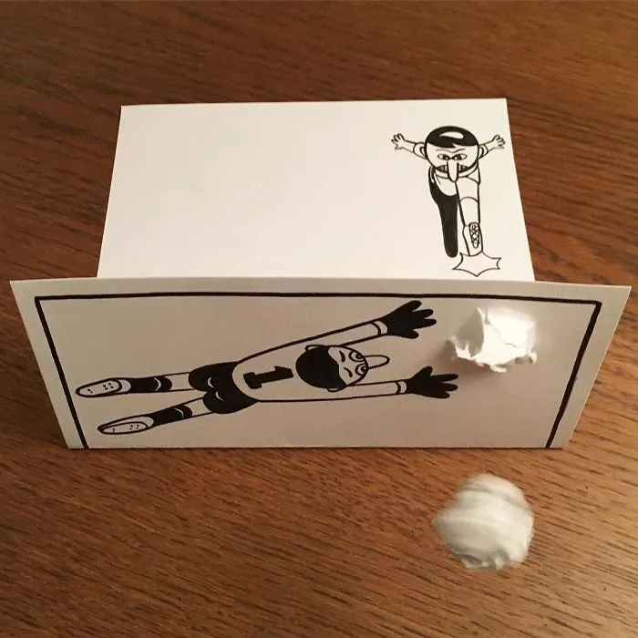 Illustrator Uses Clever 3D Tricks To Bring His Cartoons To Life