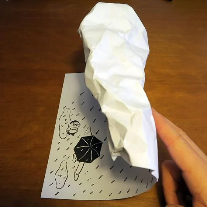 Illustrator Uses Clever 3D Tricks To Bring His Cartoons To Life