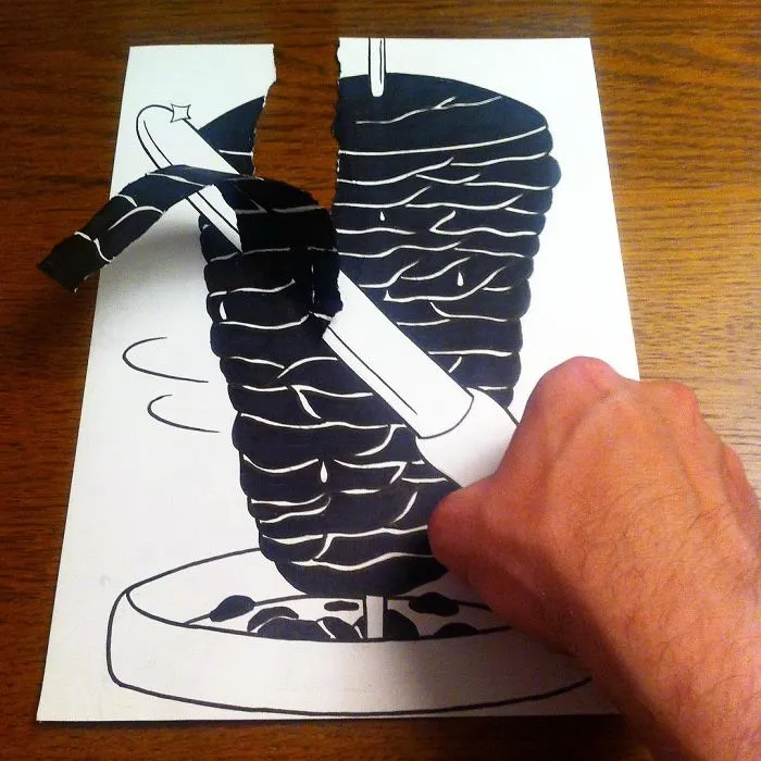 Illustrator Uses Clever 3D Tricks To Bring His Cartoons To Life