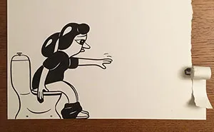 Illustrator Uses Clever 3D Tricks To Bring His Cartoons To Life