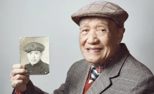 We Took Portraits For The Elderly People, Holding Pictures From Their Youth