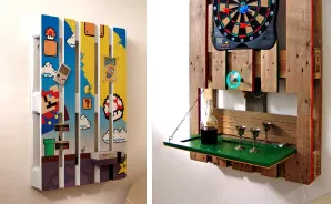 I Transformed Pallets Into A Functional Wall Decoration