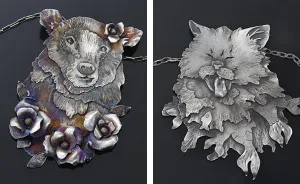 I Turn My Detailed Sketches Into Silver Animal Jewelry