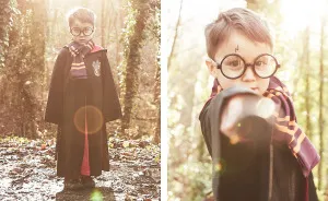 The Tale Of A Little Boy As Harry Potter