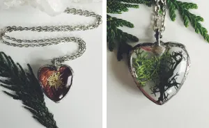 Jewelry With Real Flowers That I Create Inspired By Nature