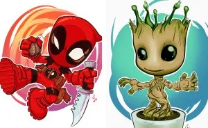 My Friend Draws Adorable Chibi Versions Of Popular Characters. How Many Can You Recognize?
