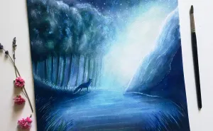 I Love To Paint Imaginary Worlds