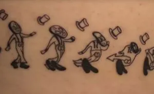 One Of A Kind "Animated" Tattoo Created From 24 Frames
