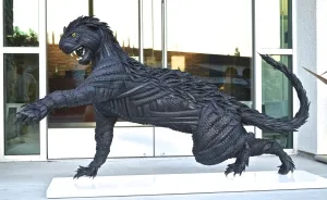 Amazing Tire Sculptures That I Create From 100-400 Separate Tires