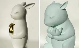 I Create Animal Sculptures From Resin Inspired By Miyazaki Creatures