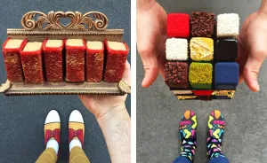 Los postres de temporada más locos de París, a juego con calzado masculino