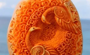 I Carve Intricate Food Sculptures Since 7 Years Old