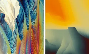 These Colorful Artworks Are Actually Photos Of Microscopic Crystals