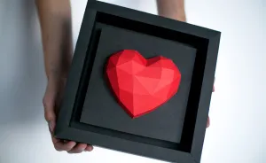 Diy Paper Hearts For Valentine's Day. Share Your Love