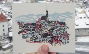 I'm Currently Backpacking Through Europe And Drawing Each City I Pass Through