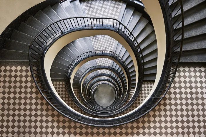 I Photographed Spiral Staircases, The Hidden Time Machines Of Budapest