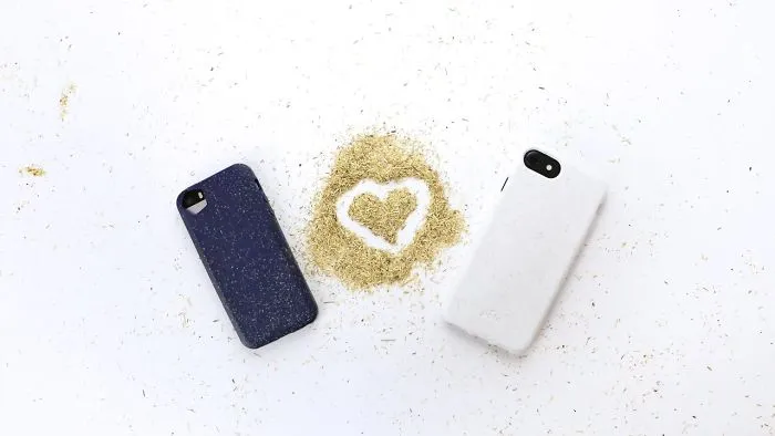 I Made A Phone Case With Flax Waste