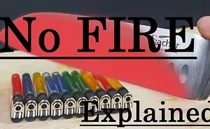This Is Why The Lighters Did Not Catch Fire!