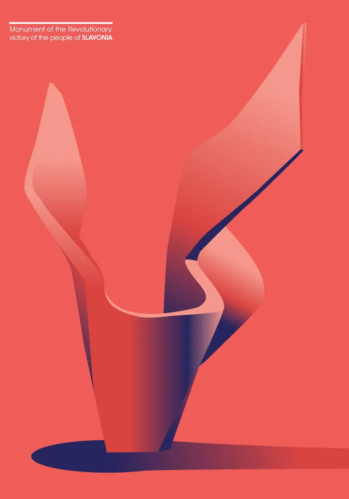 Futuristic Monuments Of Old Yugoslavia