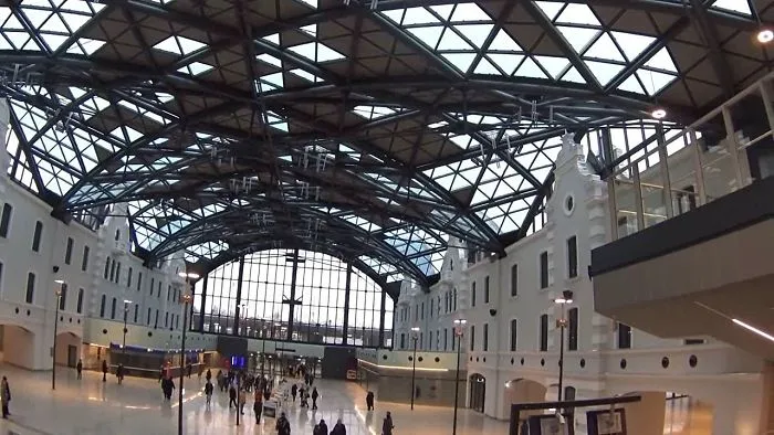 Walk Around David Lynch Center And Brand New Lodz Central Station