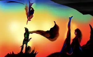 Artist Is Turning Heads With Surreal Rotating Art