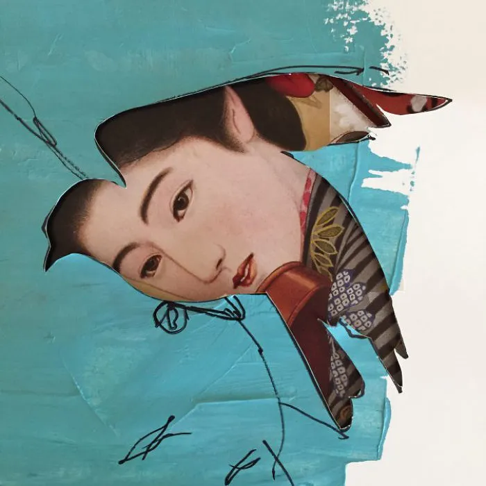 Visually Compelling Japanese Birds Collage Series By Visualcrafter