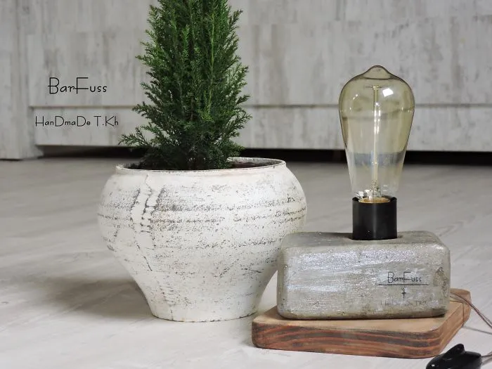 Handmade Lamps (concrete)