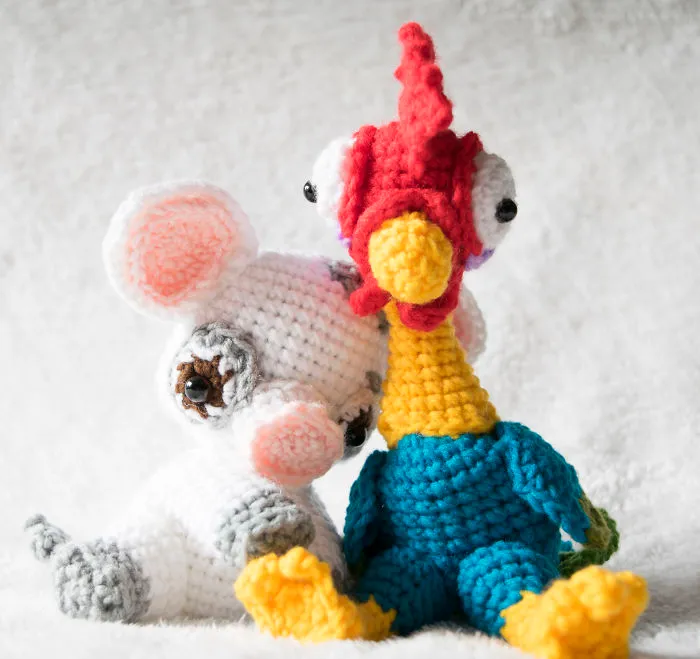 Made These Moana Inspired Toys Out Of Yarn!