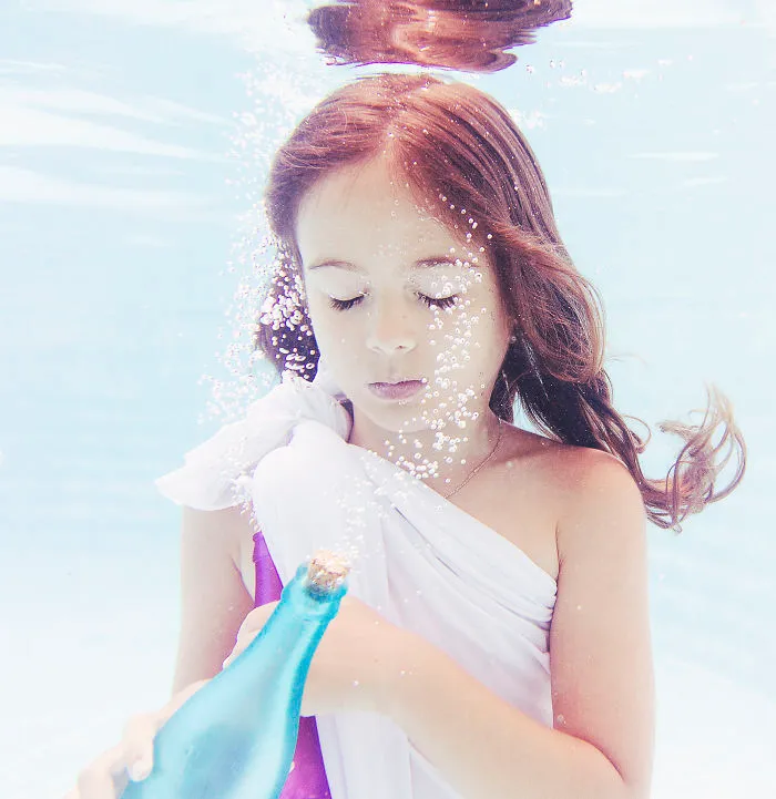 Underwater Love - Photography Series Of My Daughters Underwater