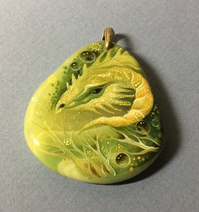 I Paint Dragons, The Ancient Keepers Of Our Dreams On Stones