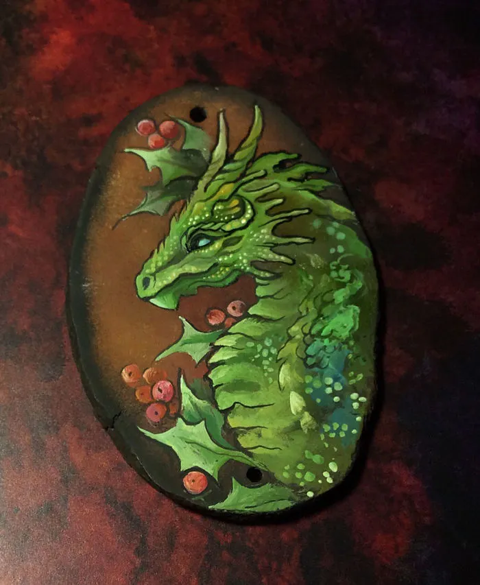I Paint Dragons, The Ancient Keepers Of Our Dreams On Stones