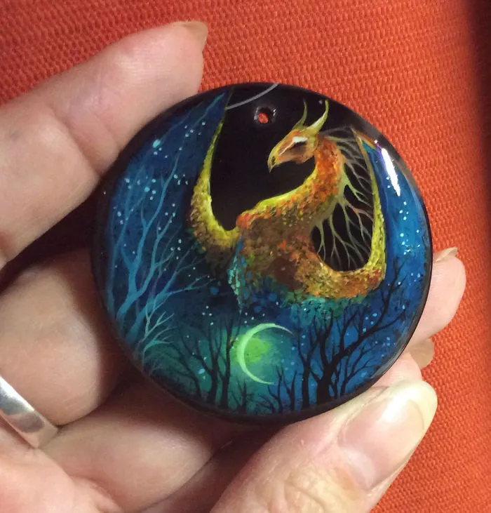 I Paint Dragons, The Ancient Keepers Of Our Dreams On Stones