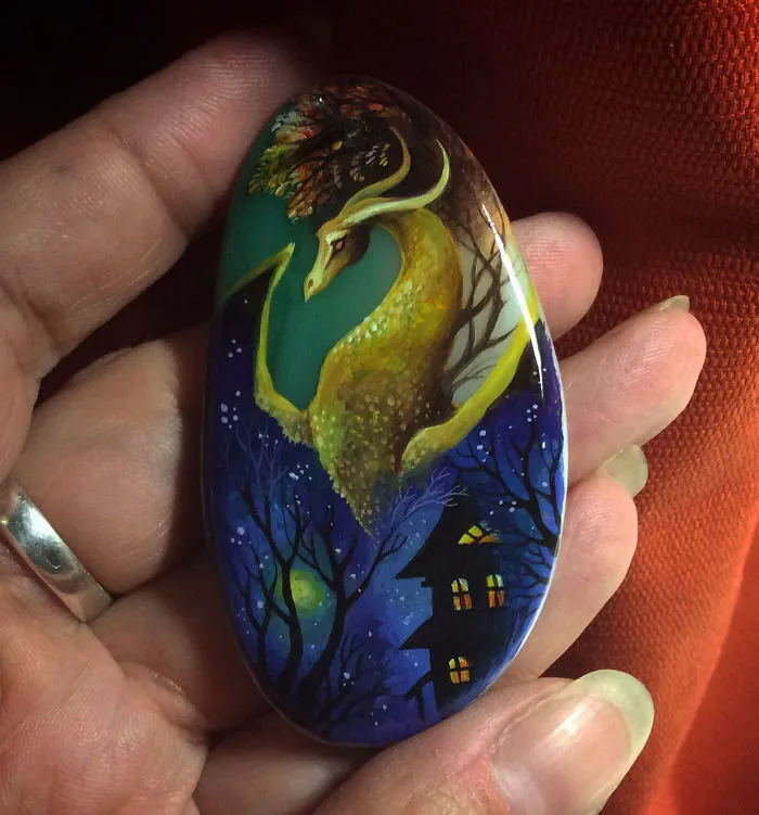 I Paint Dragons, The Ancient Keepers Of Our Dreams On Stones